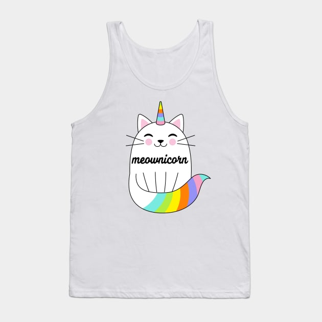 Meownicorn Tank Top by Waqasmehar